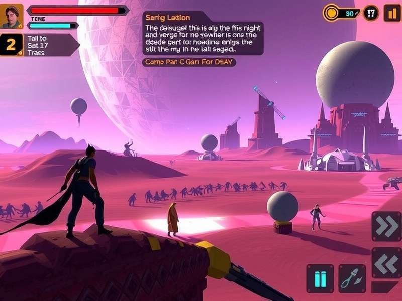 Saffron Legacy Trek gameplay visual Saffron Legacy Trek game screenshot